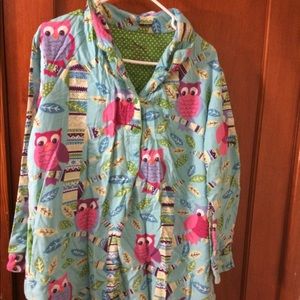 Owl pattern nightgown